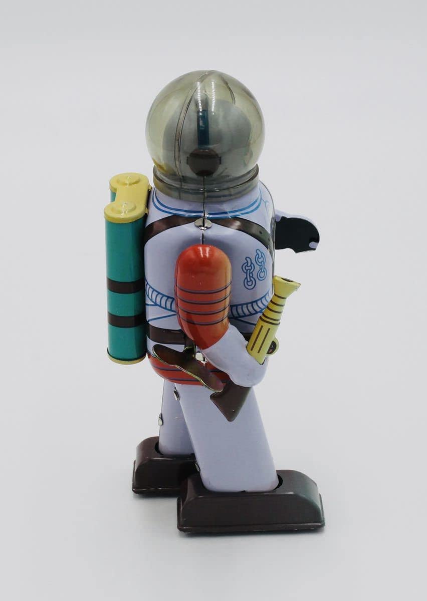 ★希少★宇宙飛行士 ブリキ ゼンマイ SPACE COMMANDO おもちゃ 当時物 SPACE COMMANDO 宇宙飛行士 ゼンマイ式ブリキおもちゃ