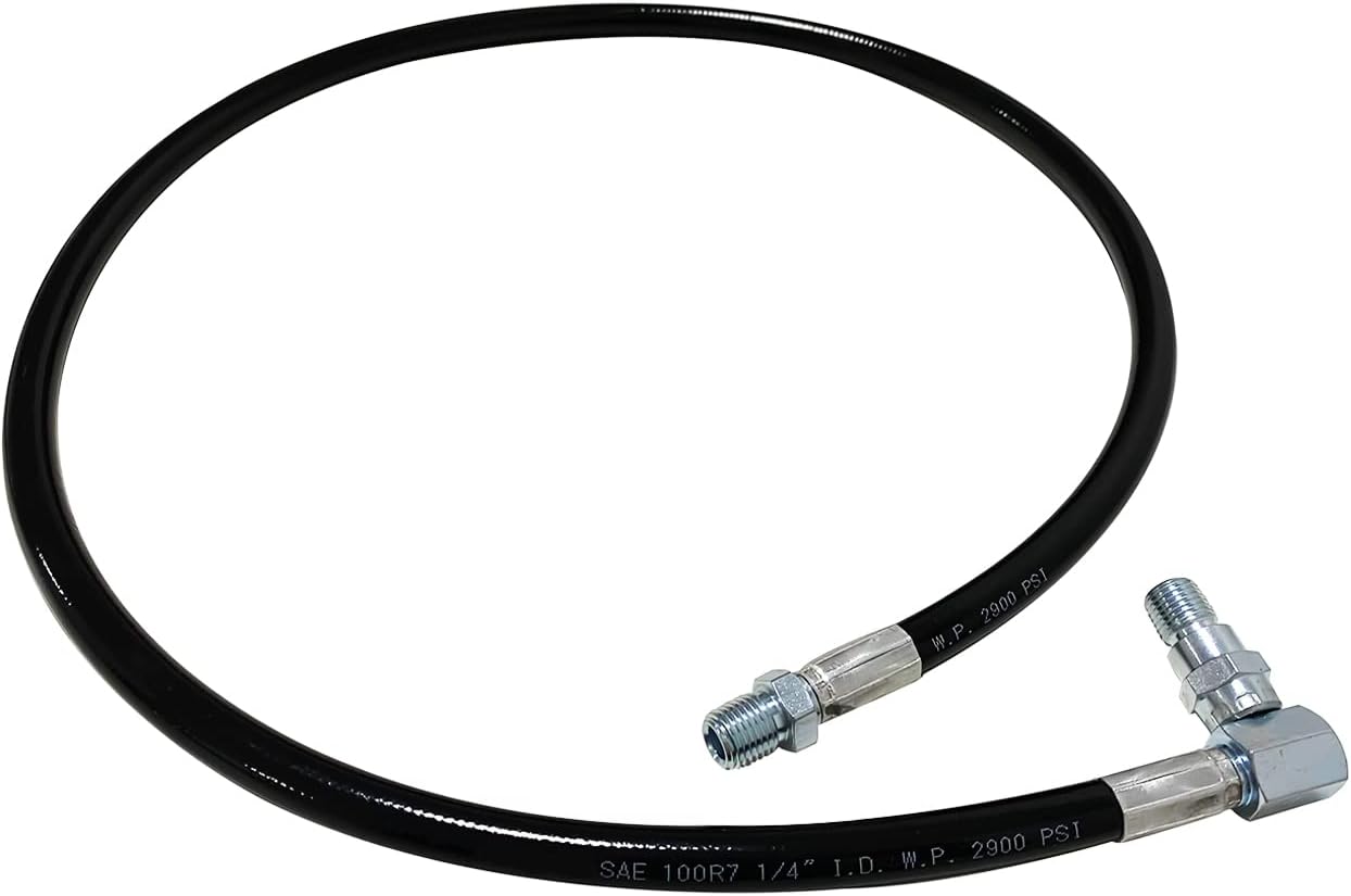 SEASAIL Snow Plow Angle Hose 1/4 x 45'' with 90 Degree