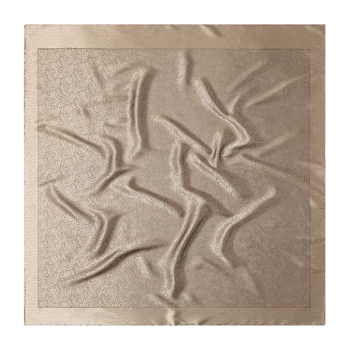 Image of 35 inch Men's Large Square Jacquard Scarf - Cowboy Wild Rugged Style, With Gift Packed