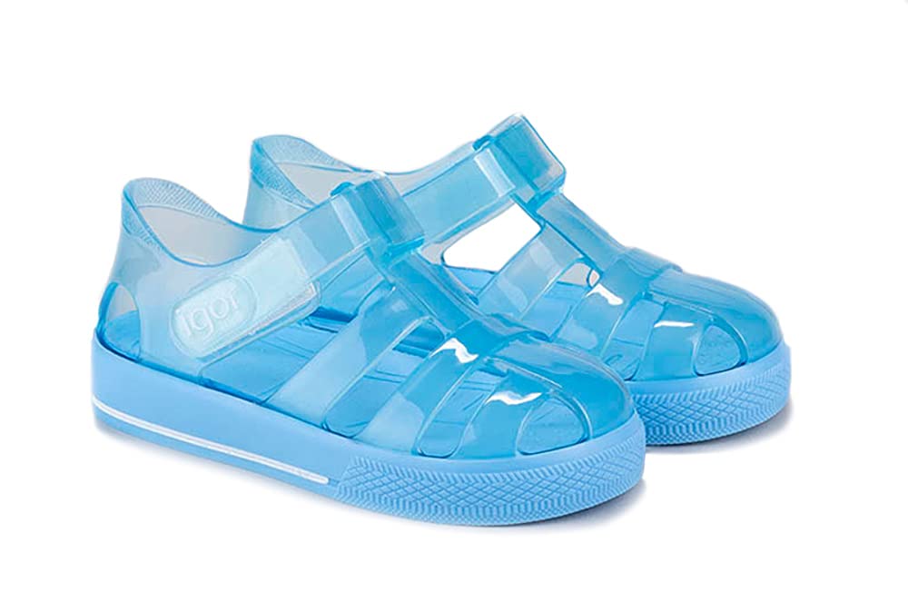 IGOR Star Brillo, Sandalias Velcro para Playa y Piscina