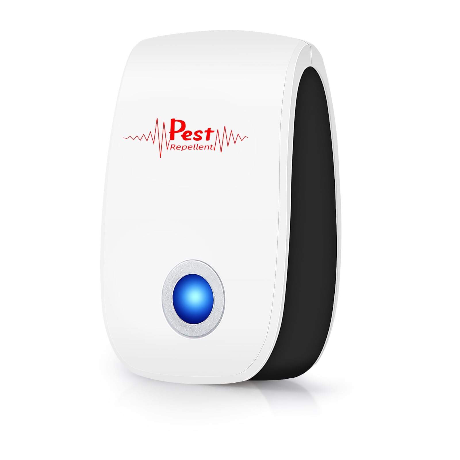 Repelente de plagas ultrasónico 0602 para interiores (paquete de 10 unidades), enchufe electrónico repelente de ratones, disuasorio sónico de roedores para ratones, cucarachas, hormigas, arañas