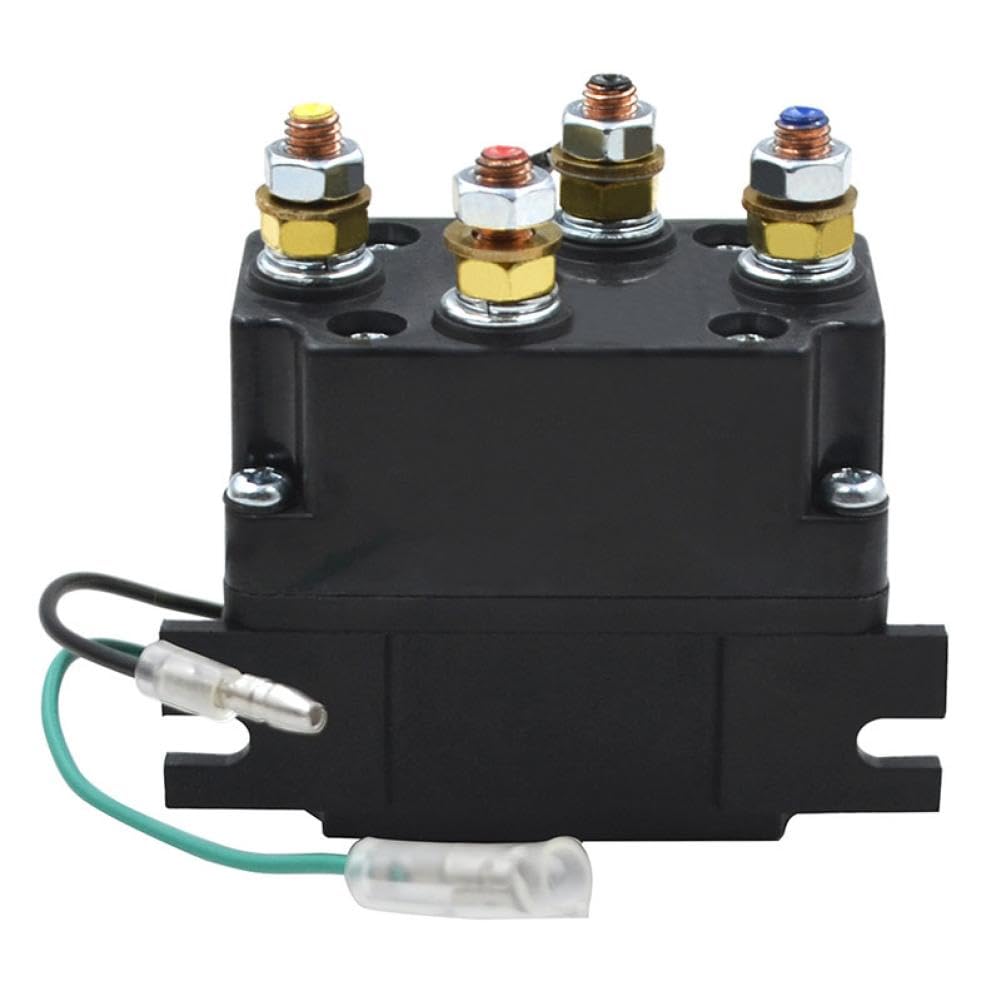 Contacteur Solénoïde 12V 250A Pour Moteur De Treuil Et Balayeuse À Neige Compatible Avec ST17 A2500 RT15 Terra25 14501 14551 10028 10032 KT2500