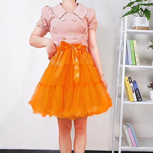 Image of Tutu Skirt as Well as Petticoat above Knee Underskirt Tulle Crinoline slip