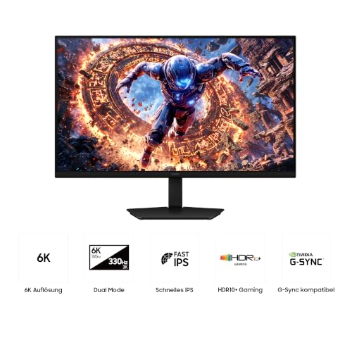 Samsung Odyssey G8 32 Zoll G80HS 6K Fast IPS 330 Hz Gaming Monitor