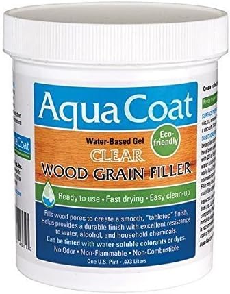 Aqua Coat Clear Wood Grain Filler Pt. by Aqua Coat