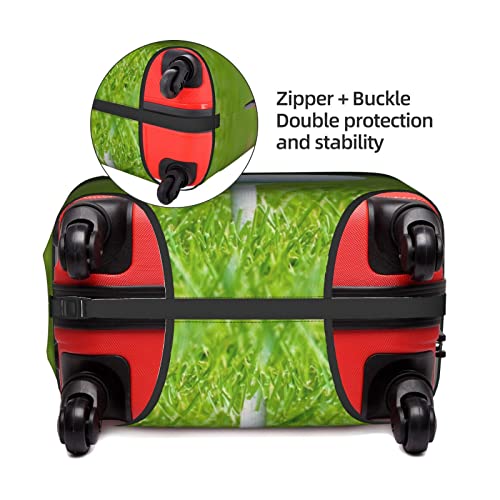 Golf Ball Focus Travel Luggage Cover Fits 18-32 Inch Luggage, Elastic Suitcase Cover Protector with Concealed Zipper for Wheeled Suitcase Tsa Approved4