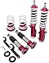 Godspeed MSS0111-A MonoSS Coilover Lowering Kit, Fully Adjustable, Ride Height, Spring Tension And 16 Click Damping, compatible with Hyundai Accent (RB) 2012-17