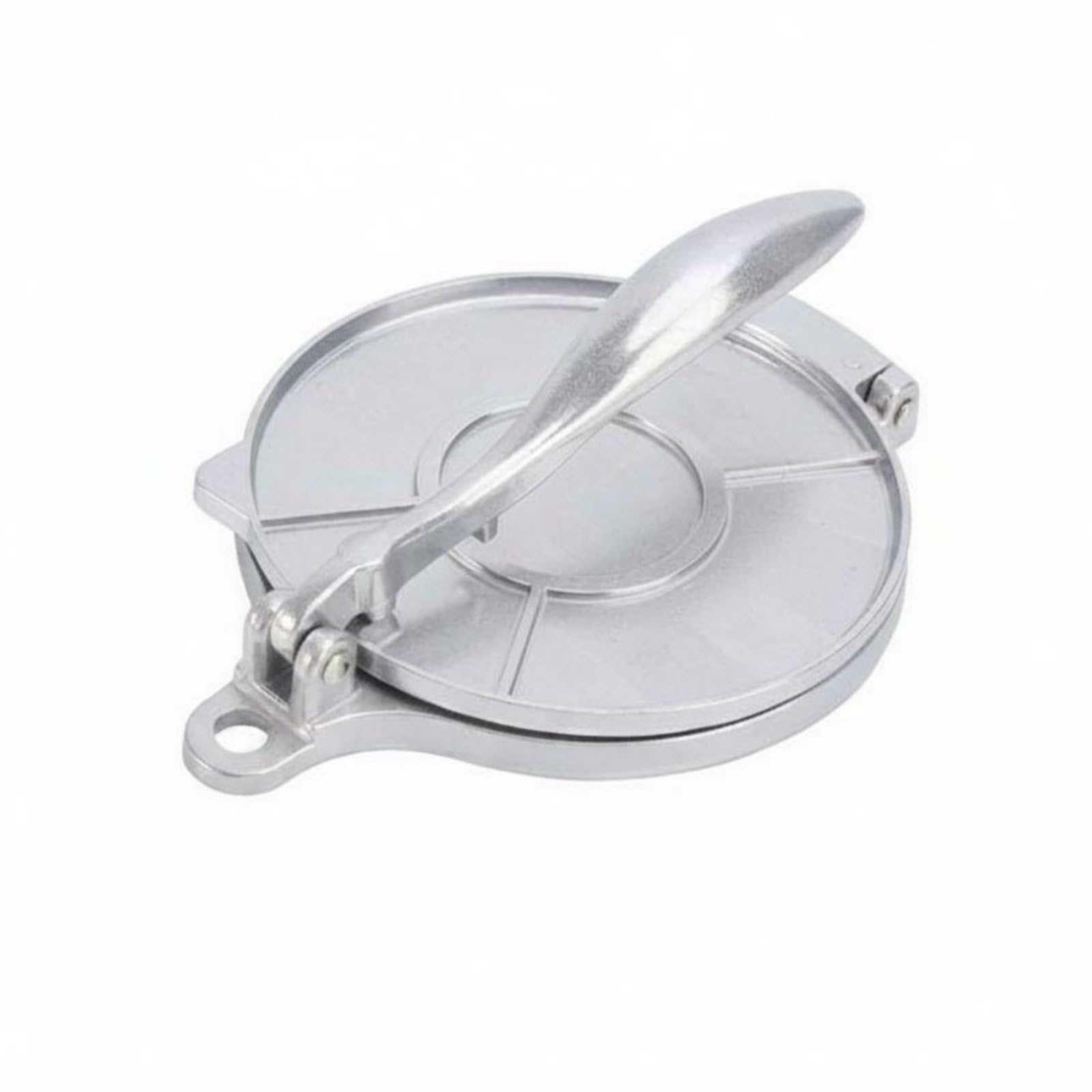 Metal Tortilla Press Sturdy Manual Tortilla Press Heavy Duty Dumpling Skin Press for Home Cooking, Natural Small-image-27
