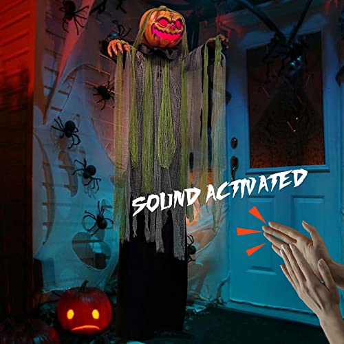 ORIENTAL CHERRY Halloween Decorations Outdoor - 6 Ft. Large Animated Root of Evil Prop with Spooky Sound の商品画像 5