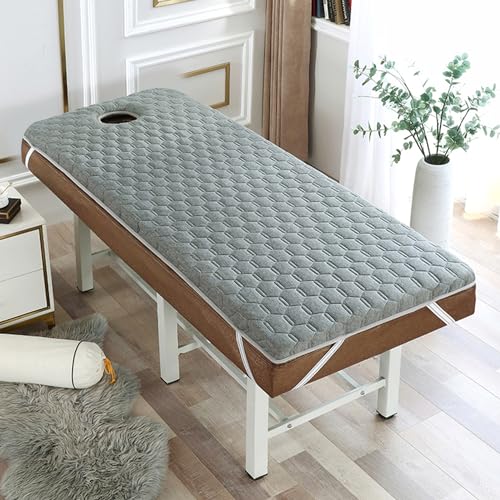 Cubrecolchón de espuma viscoelástica perforada de 60x180 cm para almohadilla de cama de spa 2