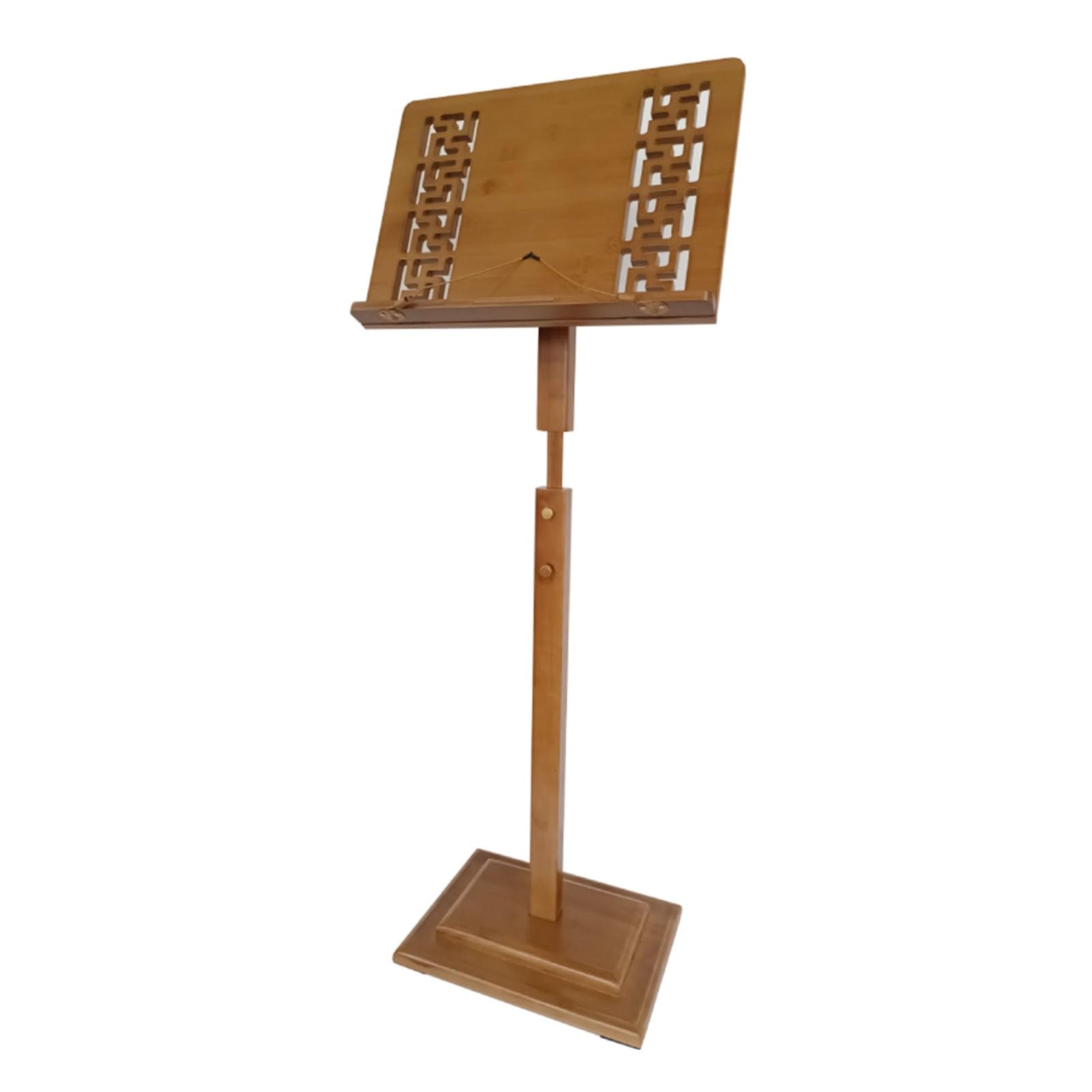 Stojak Na Nuty, Drewniany Stojak Na Nuty, Stabilny Stojak Na Nuty Podwójnego Zastosowania, Regulowana Wysokość, Nadaje Się Do Skrzypiec, Gitarzysty, Zespołu, Występów (Color : Style2, Size : 100-130