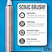 Pop Sonic Go Plus Travel Electric Toothbrush (Rose Gold) | 2 Speeds w/ 18000-24000 Vibrations Per Minute - The Ultimate Set | 8+ Colors to Choose from