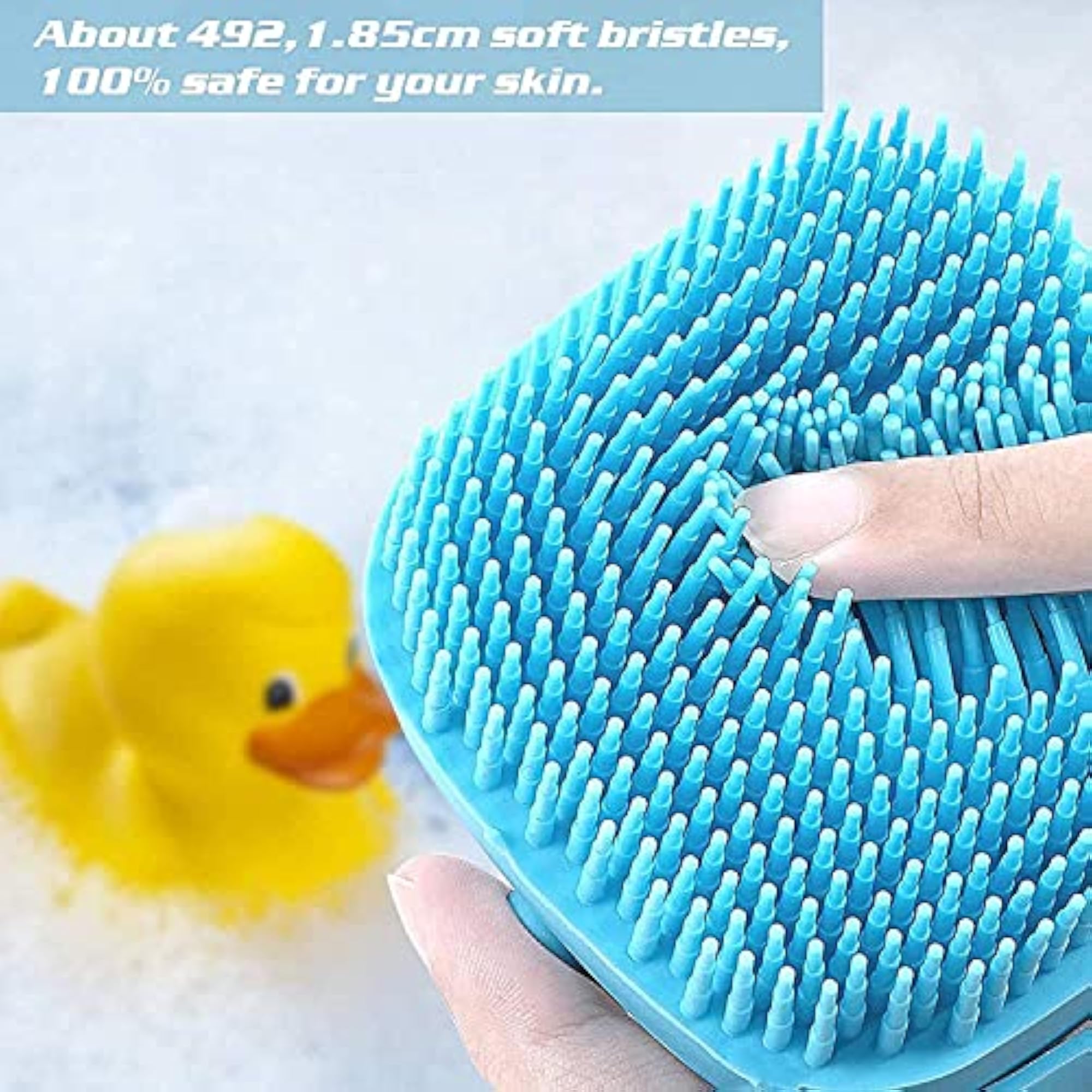 Silicone Soft Cleaning Bath Body Brush