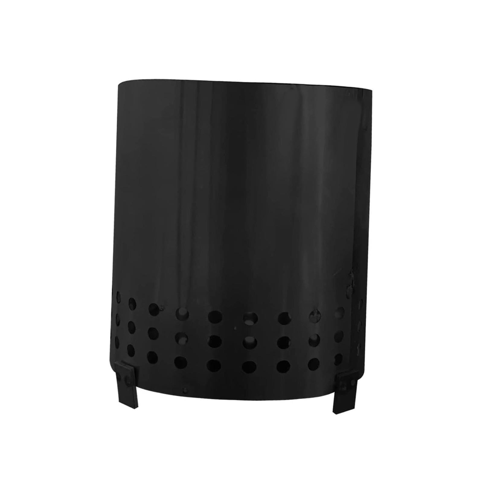 Desktop Fire Pit with Bracket Fireplace Personal Home Party Patio Desk Stove Black|Fireplaces|Home & Garden-image-37