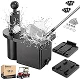 10L0L Golf Cart Ball Washer and Club Head Cleaner Kit Detachable Golf Club Head and Ball Washer Golf Cleaner for EZGO Club Car Yamaha