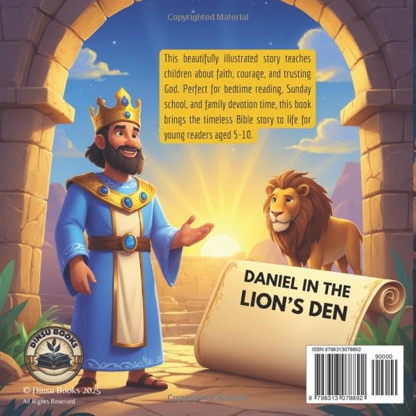 Daniel in the Lion's Den: Bible Stories for Children 5-10 (The Bible Adventure Series) - Image 2