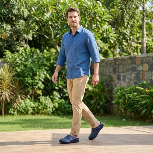Image of KOBURG Plasma Stylish Clogs for Men|Casual Walking Clogs|Sandals|Comfortable & Light Weight|Stylish & Anti-Skid|Waterproof KF-174