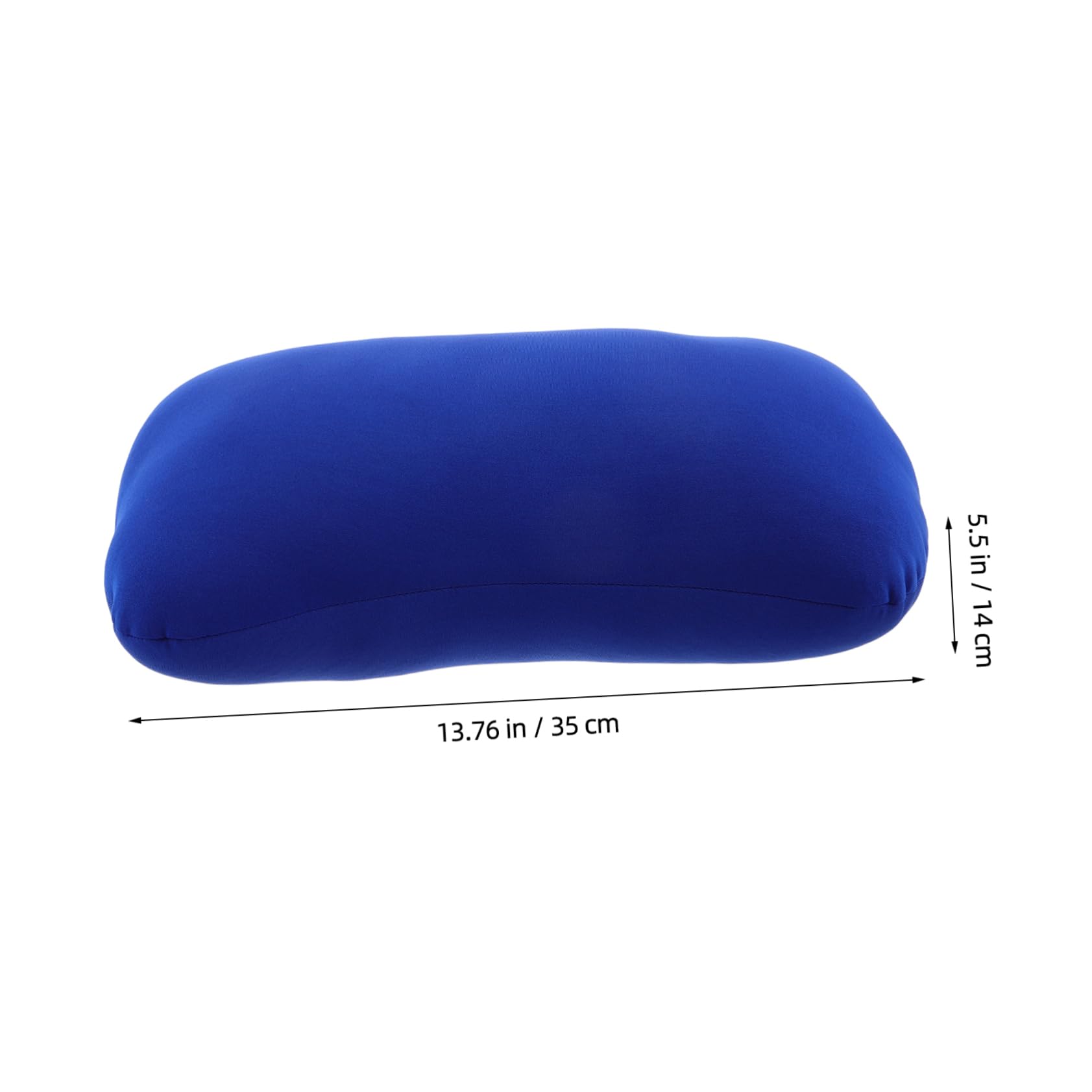 Hemoton Mini Portable Travel Pillow for Neck Support Washable Foam Particle Cushion Compact and Lightweight Design for Outdoor Adventures and Office Use for Camping and Travel