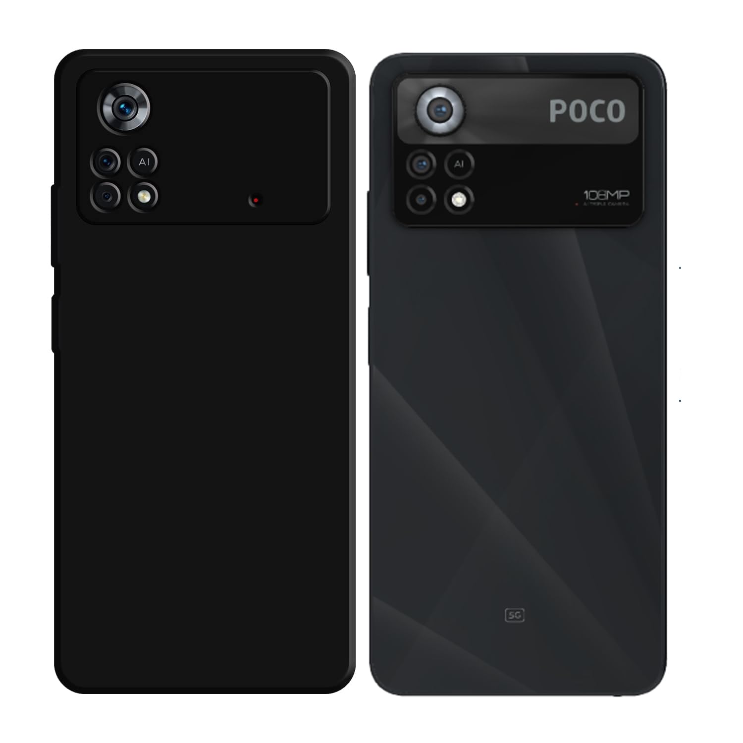 Carrywrap Back Cover case Mobile Cover for Poco X4 Pro 5G - Premium Matte Finish with Camera Protection