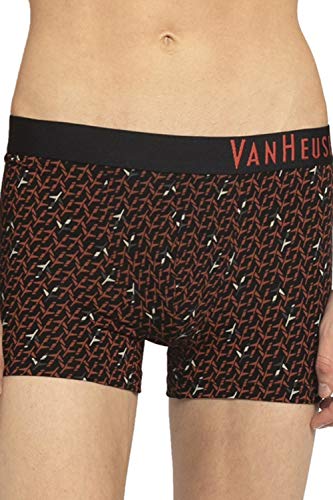 Image of Van Heusen Men's Cotton Trunks - Pack of 2 |contoured pouch for support | Antibacterial Briefs | Sweat Absorbant | Moistue Wicking | Breathable Everyday Underwear | Long Lasting Color| Solid Colors | Style 10041