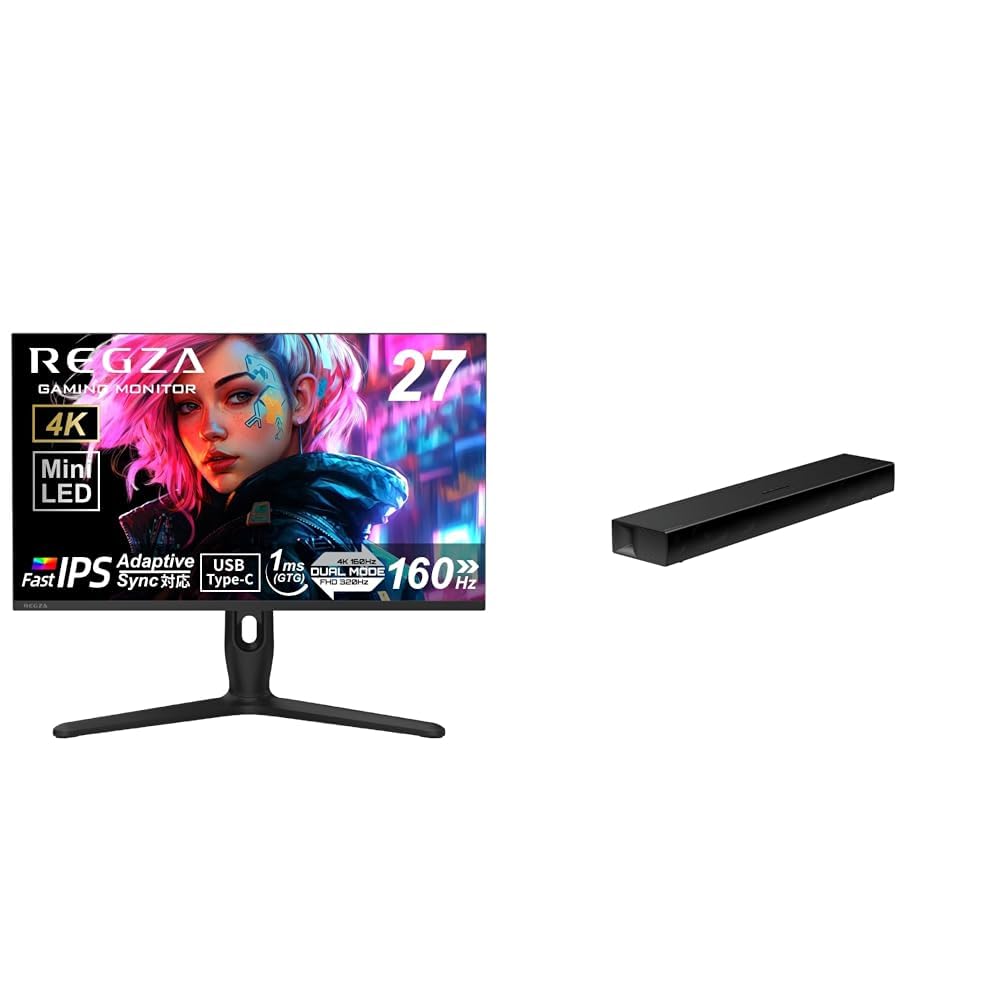 Amazon.co.jp: REGZA(レグザ) ゲーミングモニター RM-G278R + サウンド