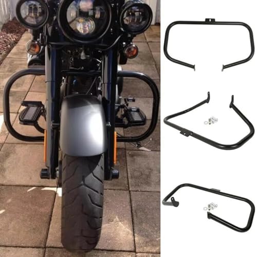 Crash bars Softail Noir durables pour équiper votre Heritage FLSTF