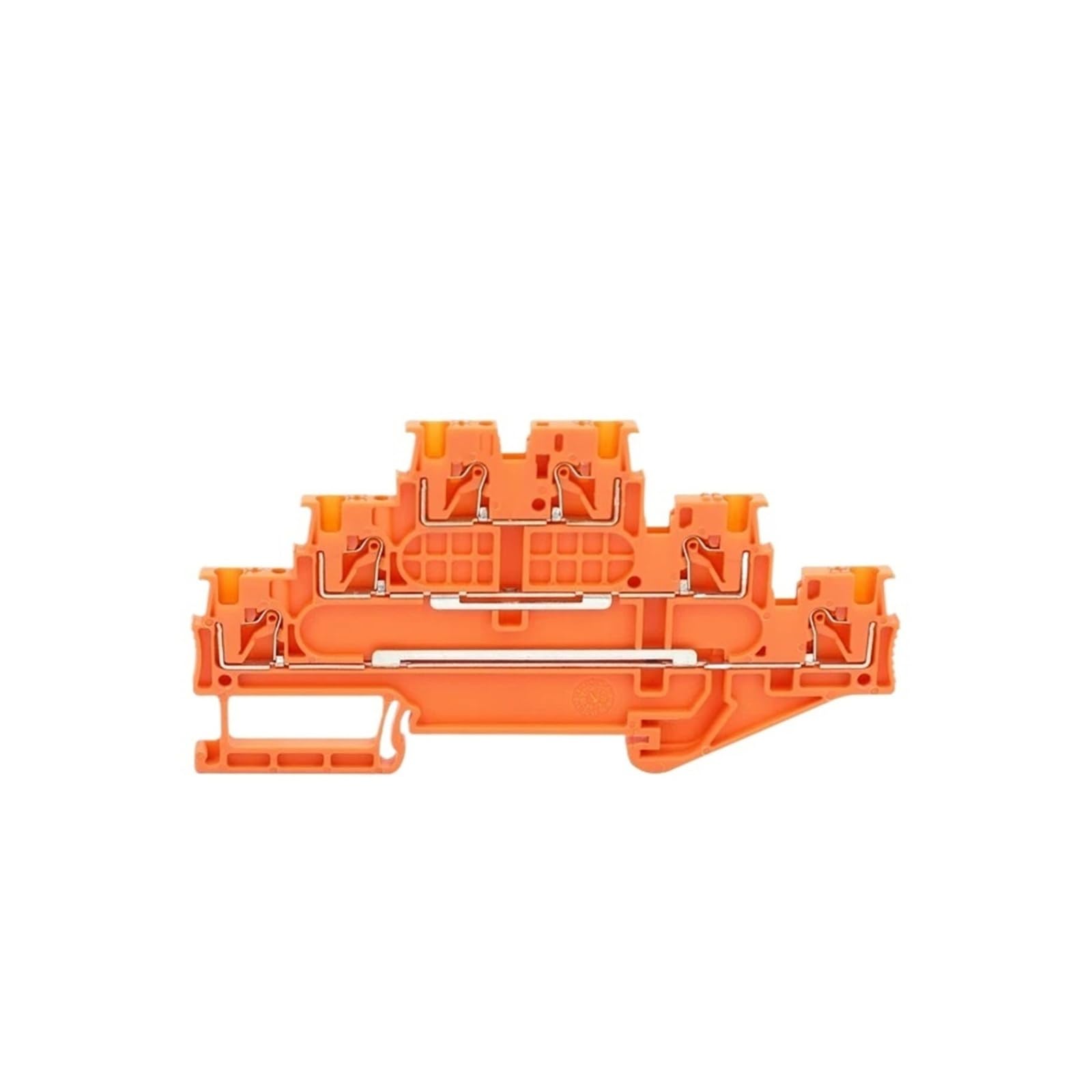 5 Pz PT1.5/S-3L Terminale Push In a tre livelli for connettori for cavi elettrici a 3 strati da 1,5 mm2 Morsettiera elettrica su guida Din PT 1.5-3L