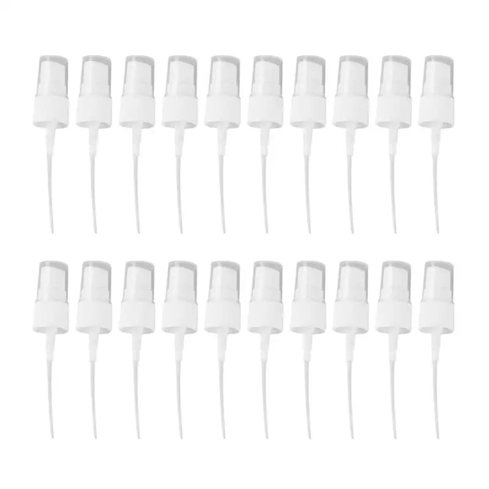 LCANALLYMS Spray bottle nozzle, Spray Bottle Nozzle 100pcs Tops Fine Mist Heads Perfume Sprayer Replacement Refillable Bottles Accessories For Travel For Various(White)
