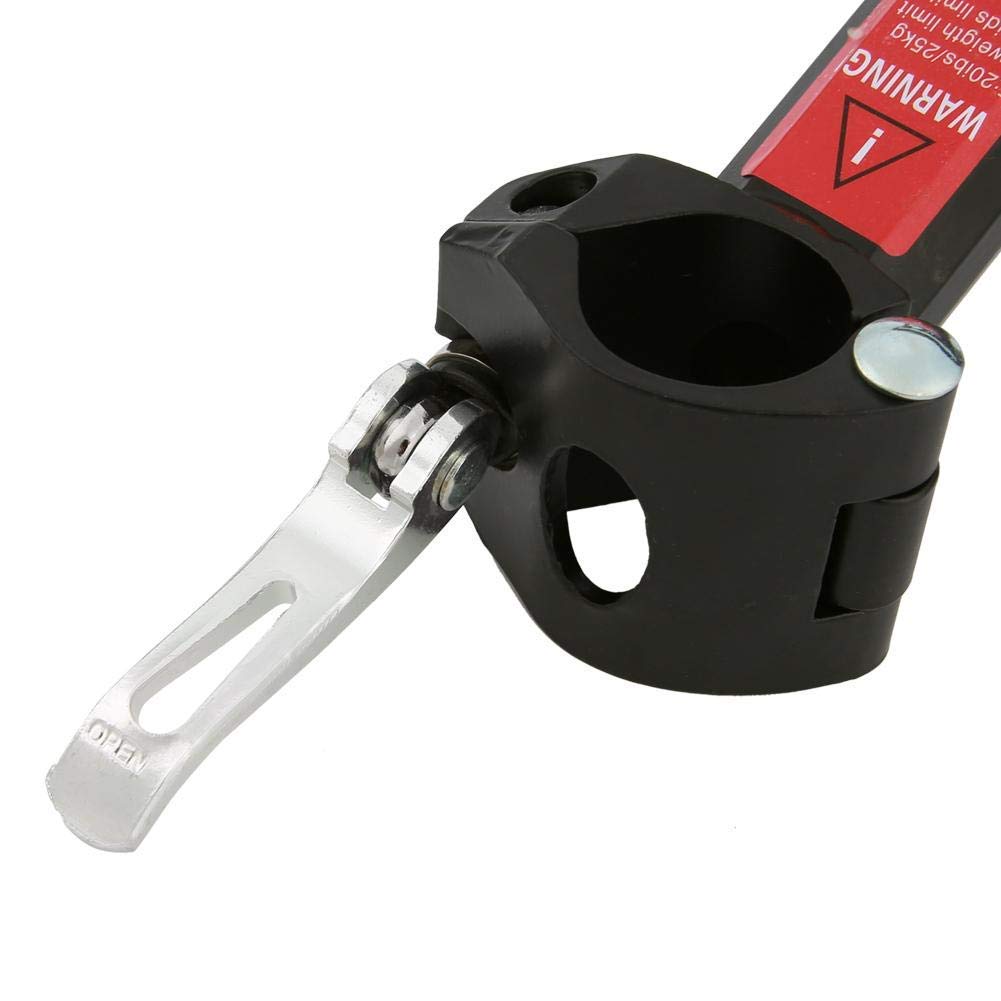 Estink Bagażnik Rowerowy Tylny, Regulowany, Aluminium, 25 kg Ładowność, do Roweru Górskiego, Cargo