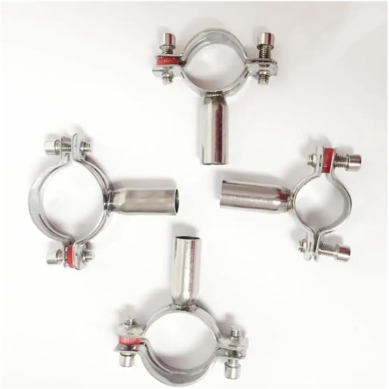 159mm 6.25" Pipe Hanger Bracket Clamp Support Clip 304 Stainless Steel for Beer Brewing