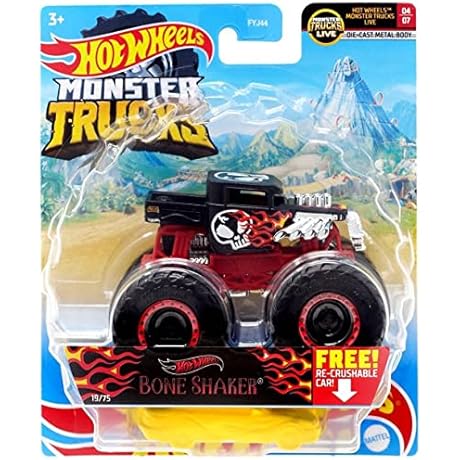 Hot Wheels Monster Trucks Bone Shaker