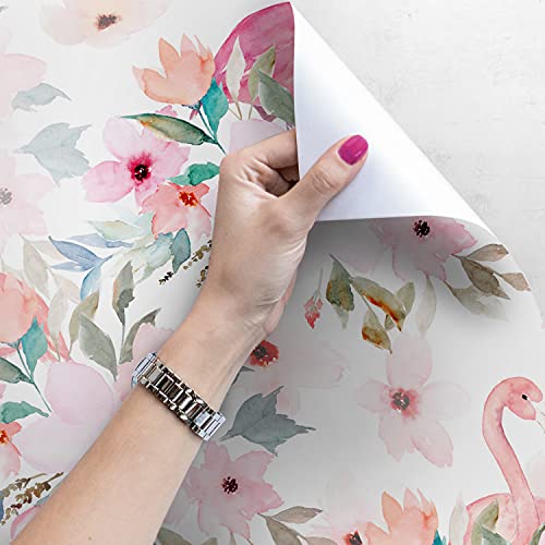 Papier peint fleurs Coloray pour masquer les défauts des murs - 4