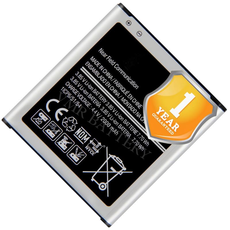 Image of Original EB-BG360CBN Battery Compatible for Samsung Galaxy J2 (2015) SM-J200F | J2 (2017) SM-J200G | Galaxy Core Prime (SM-G360F /SM-G361F) - (2000mAh) - 1 Year Warranty K7