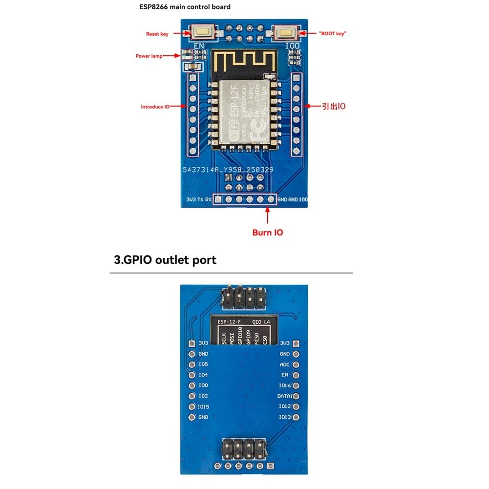 Modulo di Sviluppo del Modulo A 32 Canali DC Alimentatore WiFi Modulo Relè Bluetooth ESP8266 per Casa Intelligente
