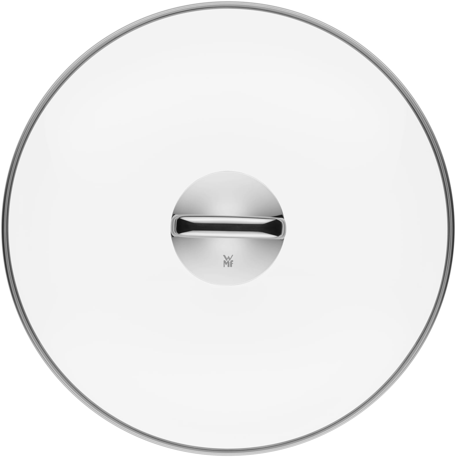WMF Fusiontec Mineral Wok Induktion 36 cm, Wokpfanne mit Glasdeckel, High-Tech Keramik, backofenfest, kratzfest, grau