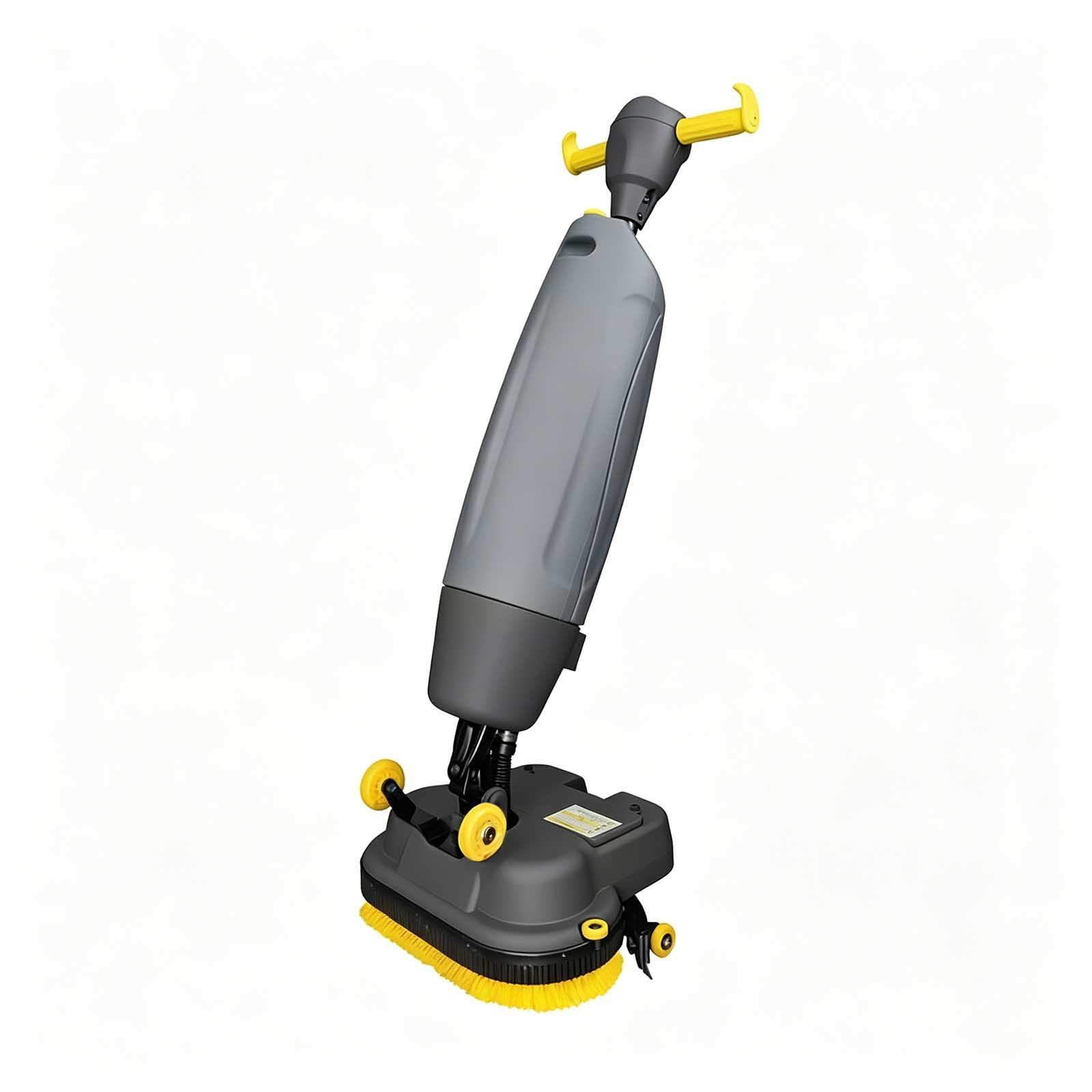 Commercial Floor Scrubber Machine, Cordless Floor Buffer Machine With Dual Brushes, 3-In-1 Floor Scrubber Washer Dryer, Electric Floor Polish Cleaner For Home, Warehouse, Hotel And Commercial Use