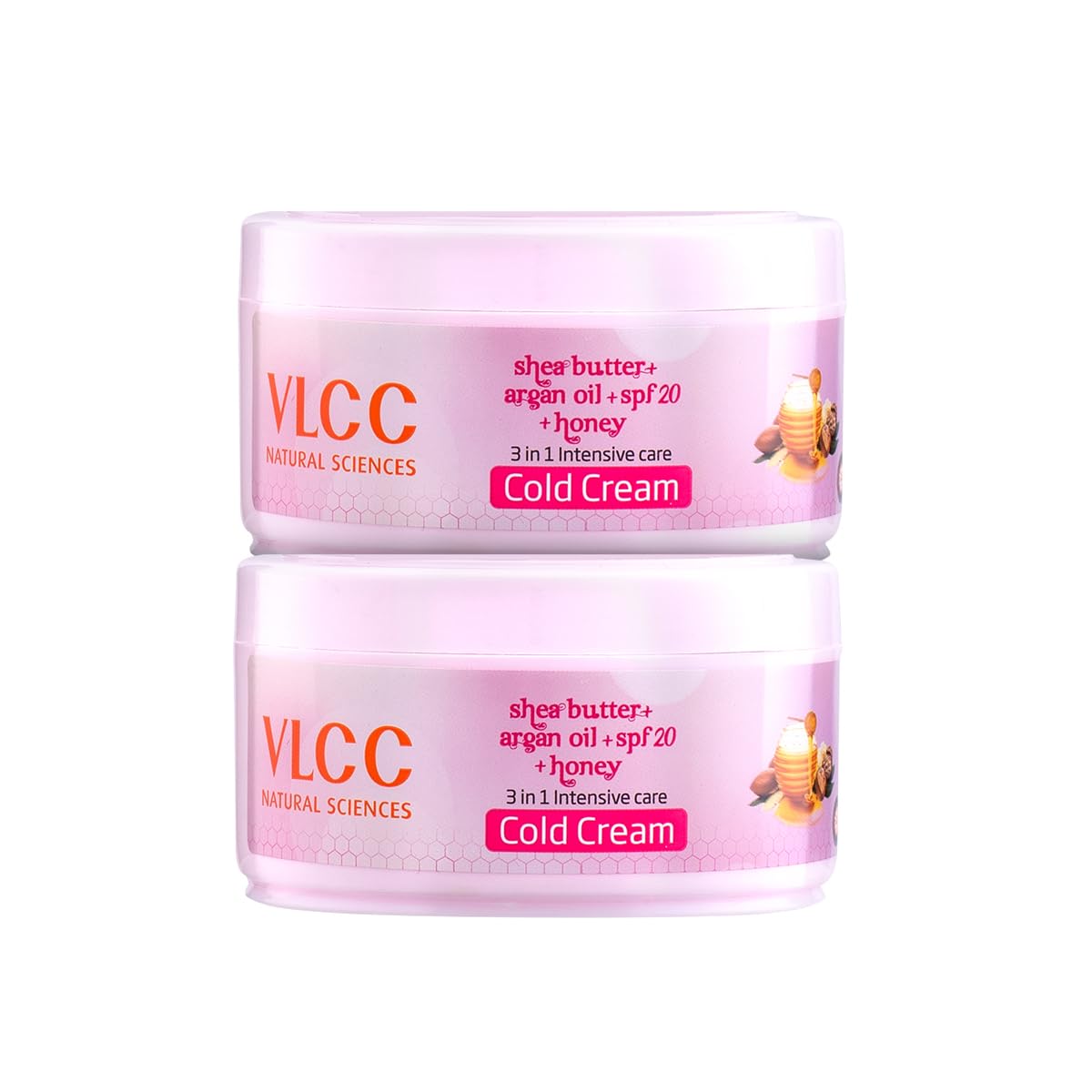 VLCC 3 In 1 Intense Care Cold Cream (B1G1, 200G, Shea Butter, Argan Oil, Honey And Niacinamide Cold Cream For Dry Skin, Spf 20 Face Cream For Winters, Minimizes Pores And Moisturizes) VLCC 3 In 1 Intense Care Cold Cream (B1G1, 200G, Shea Butter, Argan Oil, Honey And Niacinamide Cold Cream For Dry Skin, Spf 20 Face Cream For Winters, Minimizes Pores And Moisturizes)