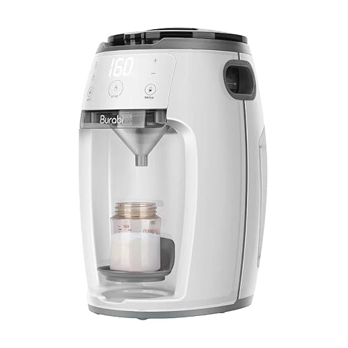 Burabi Máquina dispensadora de leche de fórmula, máquina de leche de fórmula, mezclador de fórmula, calentador de leche inteligente para bebé,