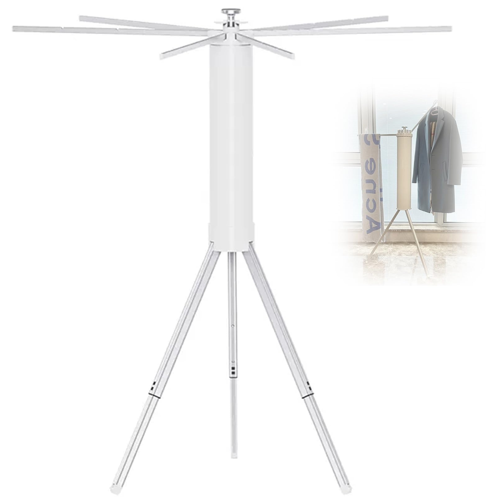 Portatile, in alluminio, pieghevole, appendiabiti, versatile, in metallo, per camera da letto, bagno, soggiorno, camera, viaggi, hotel e dormitorio, design compatto e leggero