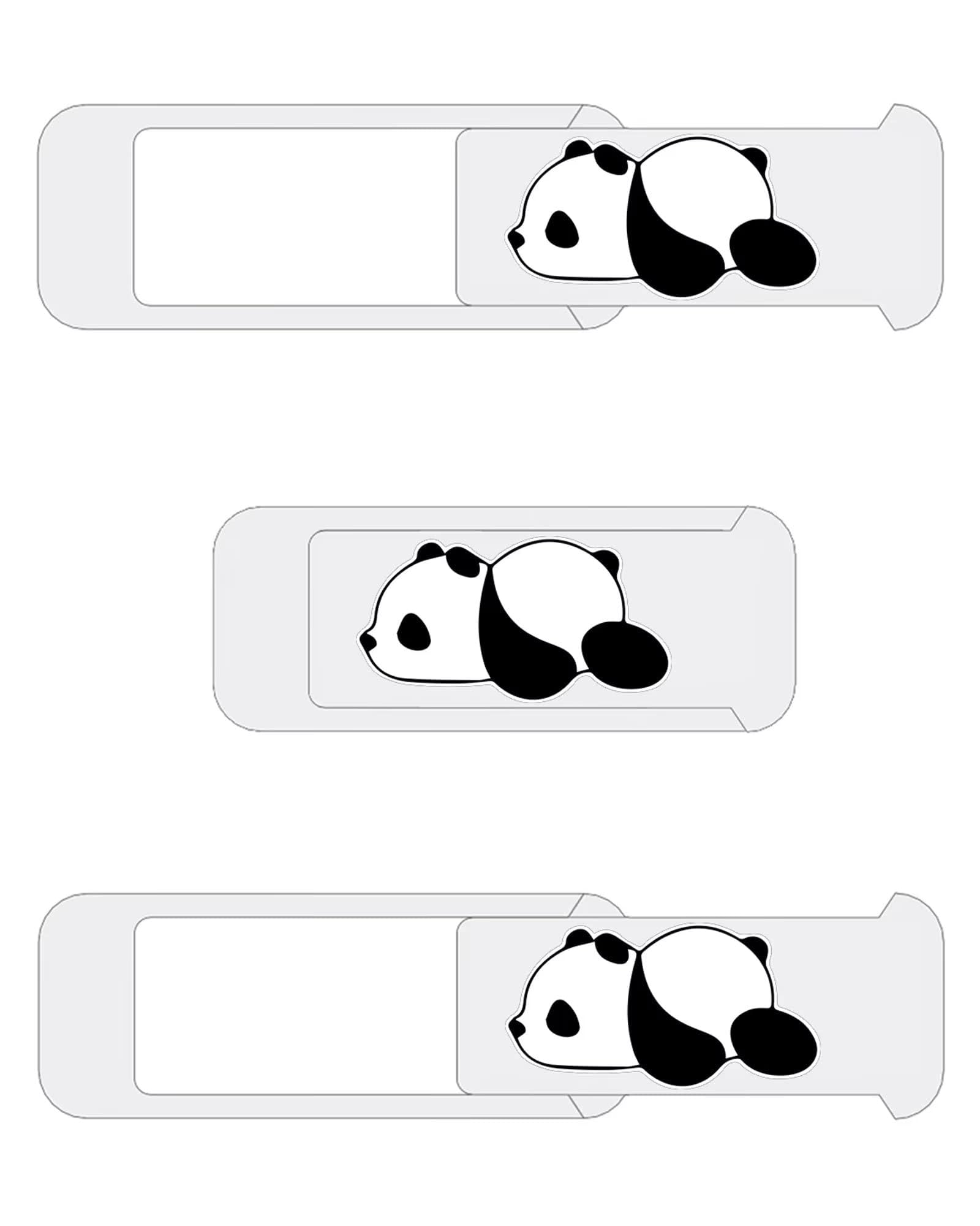 JUNGLE DEER Laptop Camera Cover Slide,Webcam Cover Slide,Protecting Your Privacy Security & Shelter from Breath Lamp – Cute Pattern Design 丨 Fits