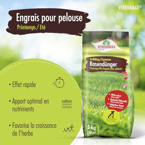 Engrais pour gazon à libération prolongée Verdurmax azote 5kg - 2