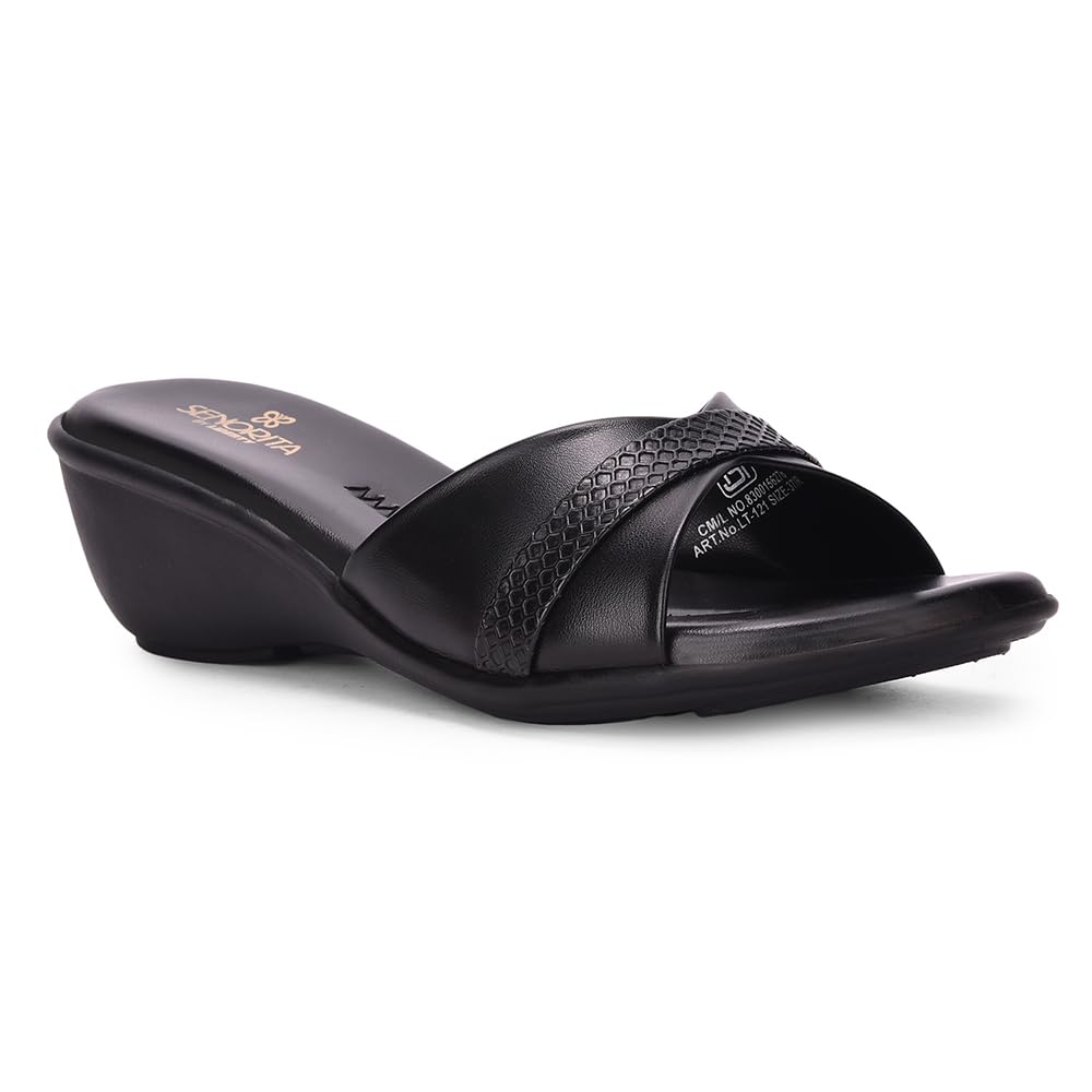 Liberty Women Lt-121 Black Casual Slippers -6 UK(39 EU) (B071JHW6DQ) Amazon Price History, Amazon Price Tracker