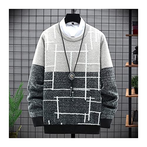 camisolas de pulôver masculinas Made Knit Camisola Homens Moda Hip Hop Streetwear Mens Camisola Roup