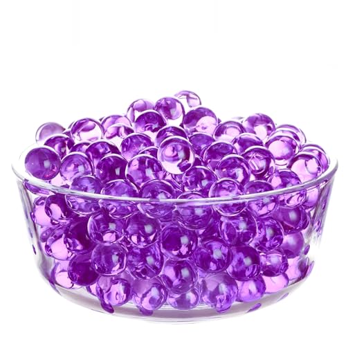 TUMYBCC Perles d'eau - 6000 Pièces Décoratives - 50 g Billes Hydrogel Water Beads pour Remplissage de Vase Perles Flottantes Fabrication de Bougies Centre...
