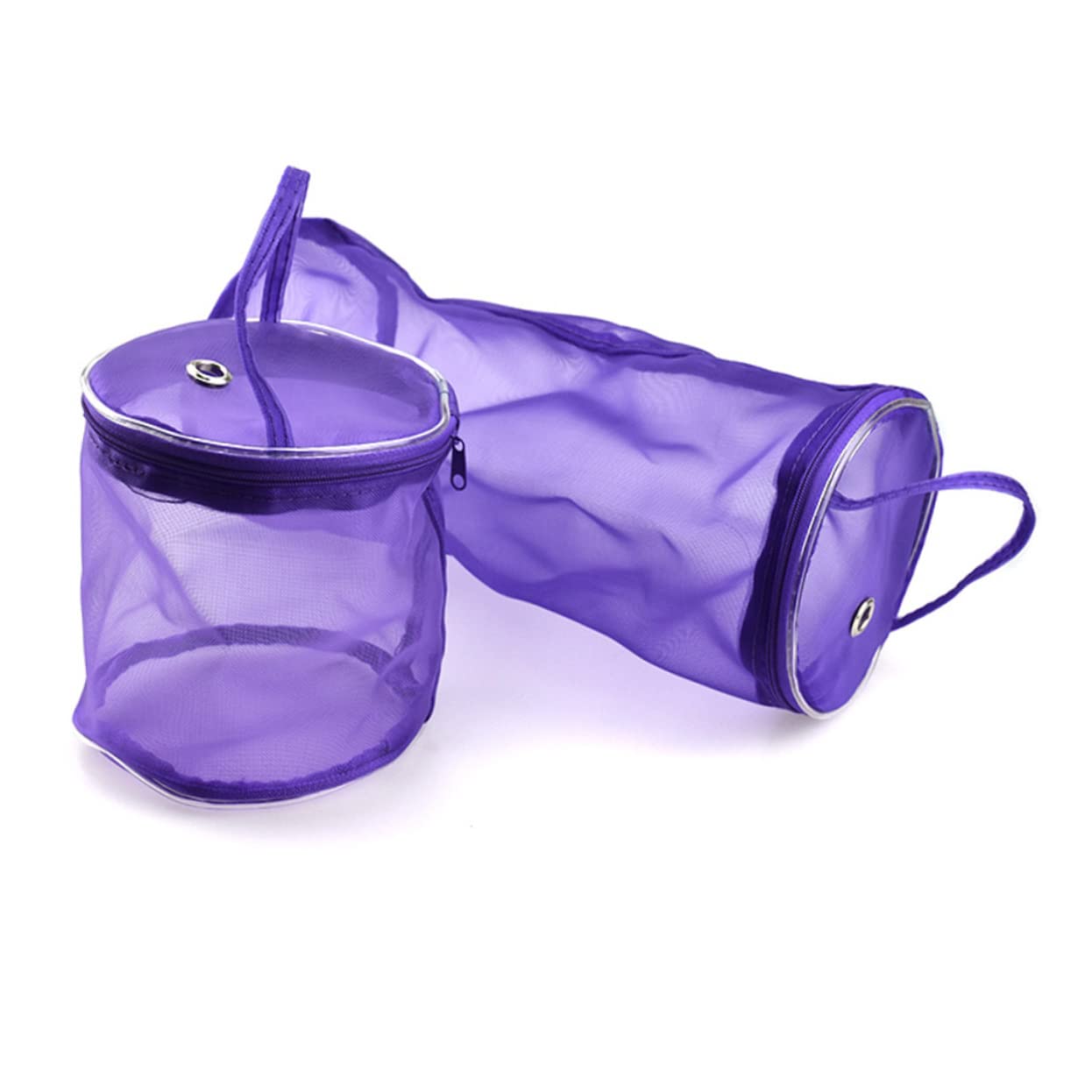 KOMBIUDA Borsa Portaoggetti per Filati da Maglia 3 Pezzi in Materiale Naturale per Casa E Viaggio