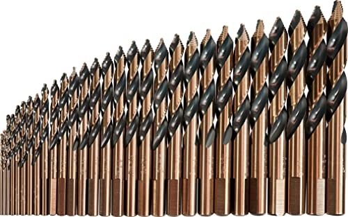 Knkut 29KK10 29 Piece Mechanics Length Step Point Drill Bit Set 1/16 Inch-1/2 Inch thumb #1