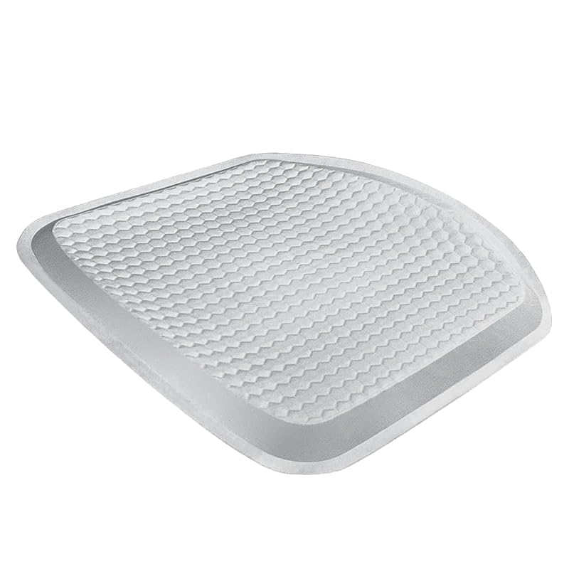 Almofada de Gel para Banco Automotivo com Base Antiderrapante e Tecido Respirável UHANBUT Cinza, 1 unidade