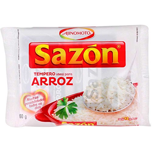 AjiNoMoto Sazon Arroz | Rice Seasoning – 60gr 2.11oz (2 Pack)