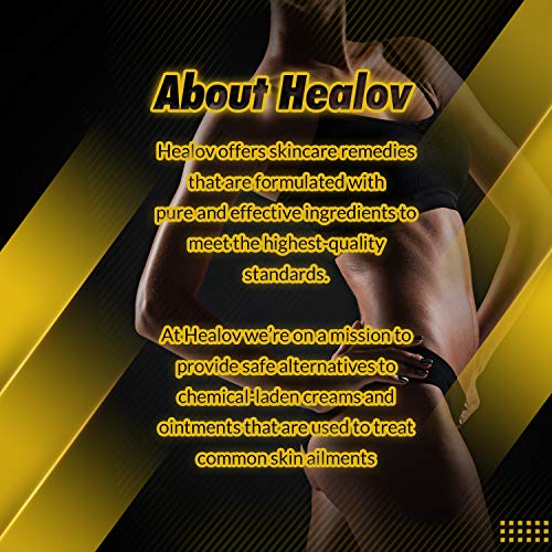 Healov Hot Cream Cellulite Treatment for Firming, Tightening, Slimming Belly – Topical Fat Burner Thermogenic Heat Rub for Stomach, Abs, Thighs, Legs, Butt – Heating Ointment Tingle Lotion