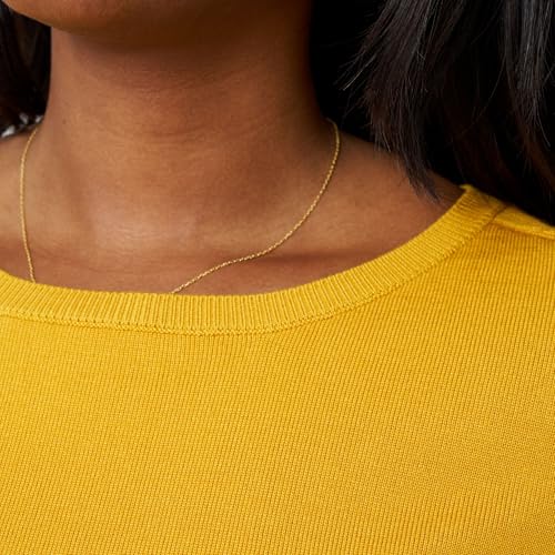 Cable & Gauge Women's Button Sleeve Round Hem Sweater - Soft Boat Neck Design, Chic & Casual, Versatile Everyday Top4